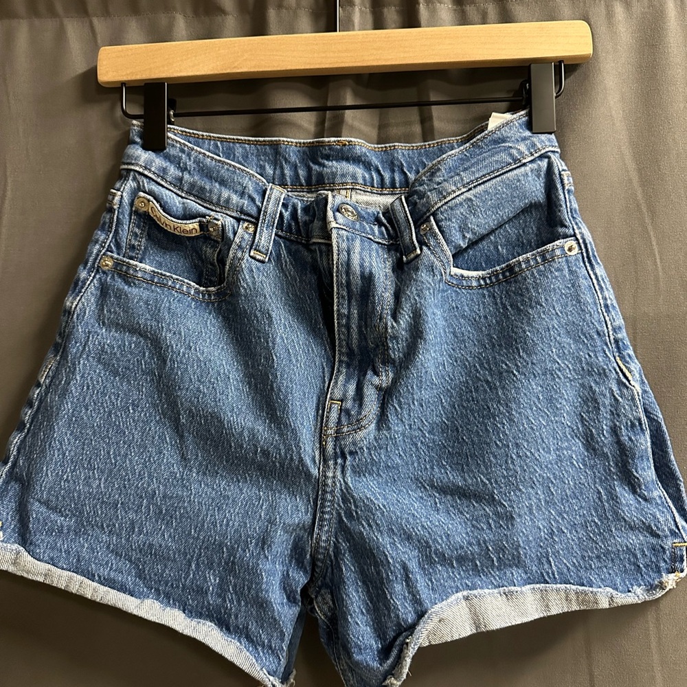 Calvin Klein Blue Jean Shorts